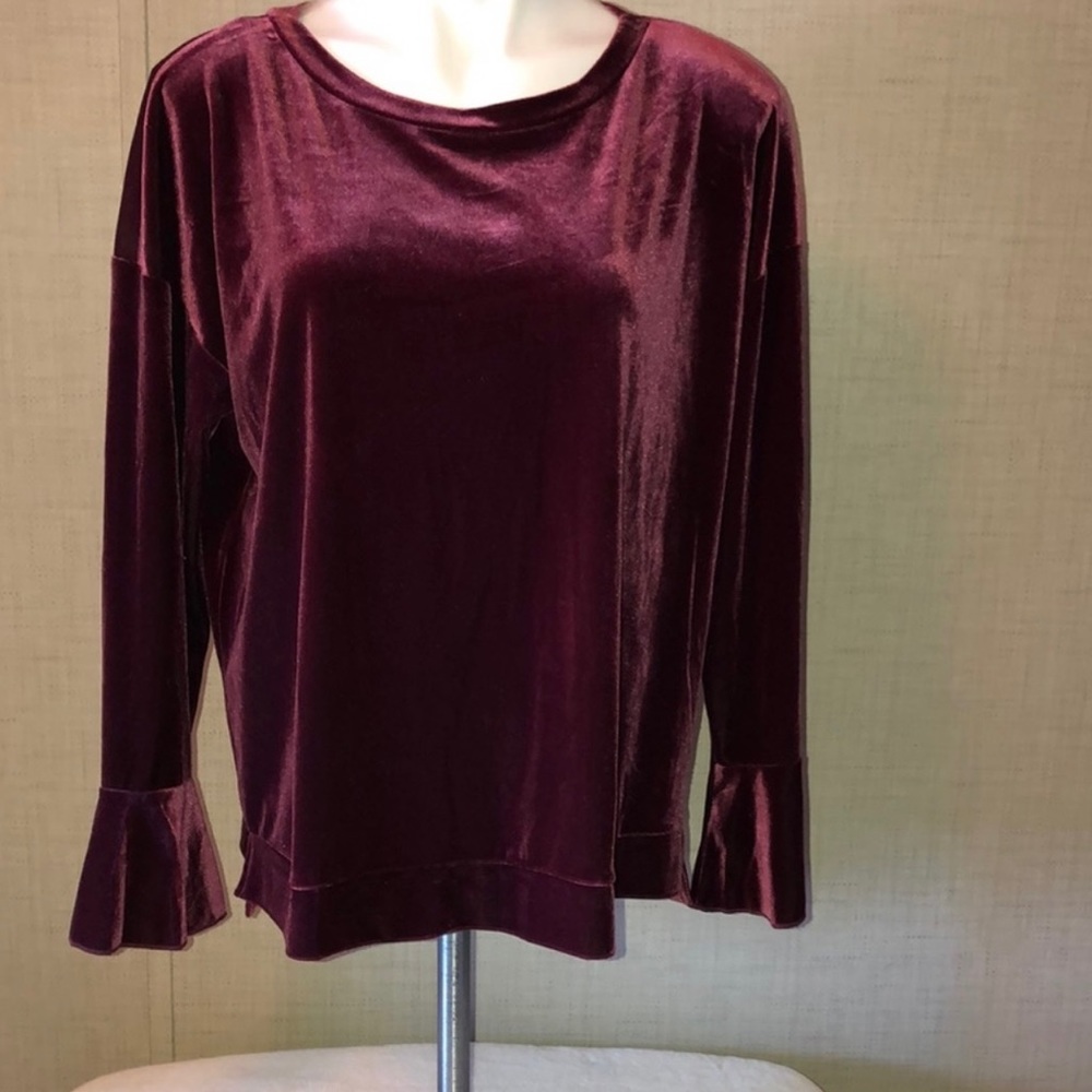 Worthington Velvet Top